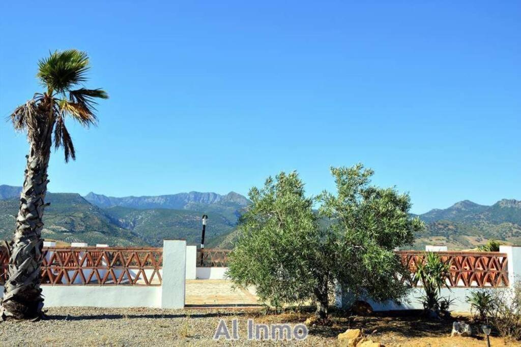 Las Palmeras - Ein Stueck Vom Paradies - Behagliches Haus Mit Pool Algodonales Exterior foto