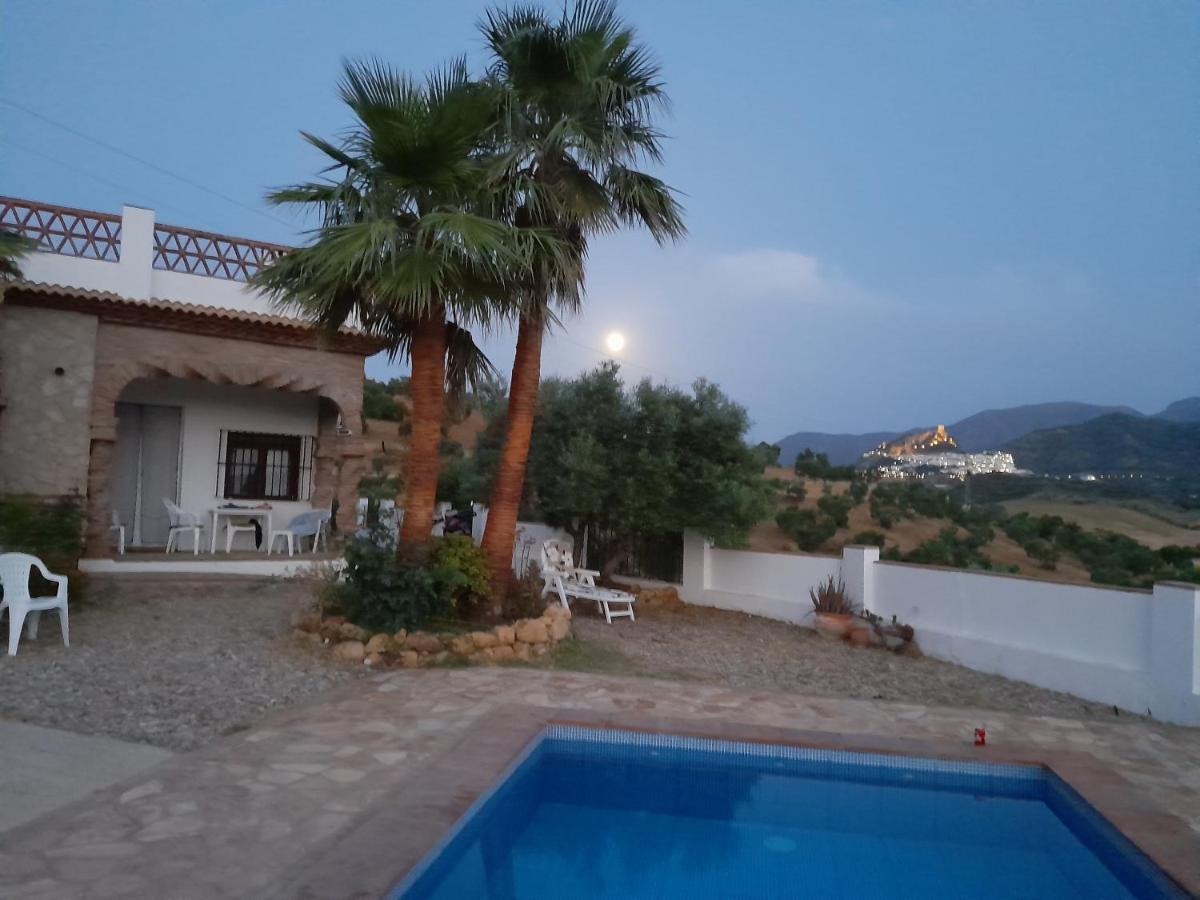 Las Palmeras - Ein Stueck Vom Paradies - Behagliches Haus Mit Pool Algodonales Exterior foto